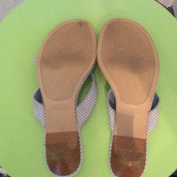 Rampage nautical two tone stripe Madyson sandal. - Picture 5 of 6